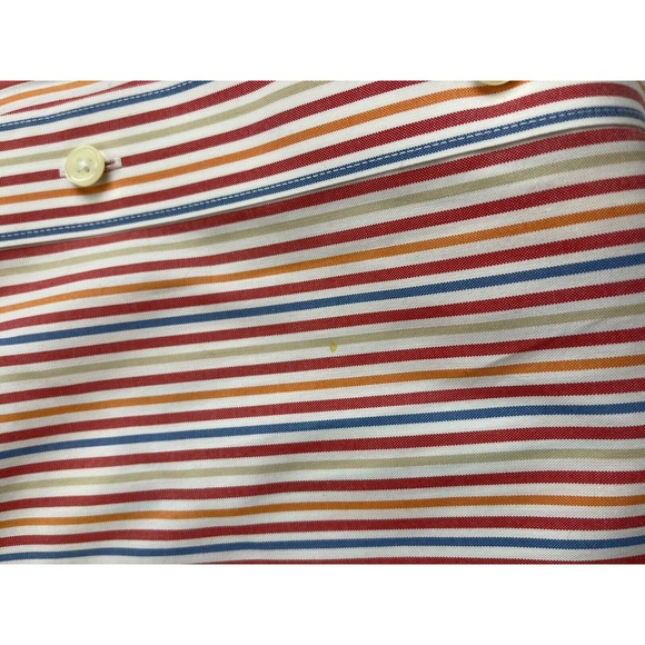 Eddie Bauer Wrinkle Resistant Multicolored Long Sleeve Button Down Size 3XL - Picture 7 of 8